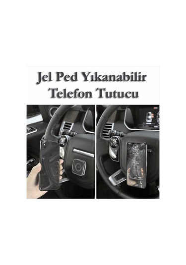 Telefon Tablet Tutucu Jel Ped Yıkanabilir Silikon Nano Gel Pad Jel Pad