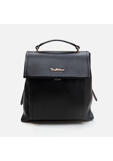 Hotiç Hakiki Deri Siyah Kadın Sırt Çantası 03cah290550a100 Siyah