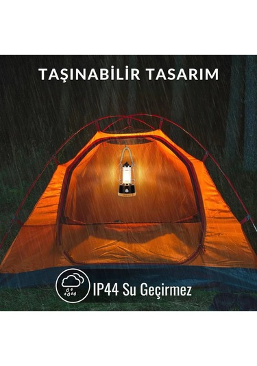 Kingcamp Echo Retro Kamp Lambası Çok Renkli