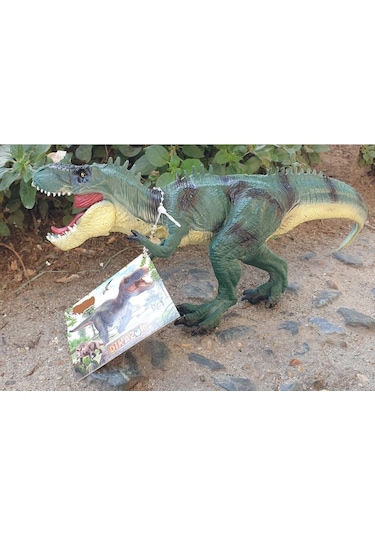 Trex Dinazor Kırılmaz Oyuncak 27 Cm Ağız Hareketli Dinozor Gerçek Ince Detay