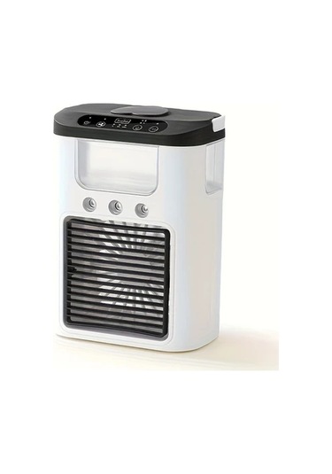 Motion003 3 Renk Seçeneği Siyah Usb Nemlendirici Fan Taşınabilir Mini Soğutucu Yurt Ofis Seyahat Yaz Kullanımı Dayanıklı Plastik Gövde Modern Ürün