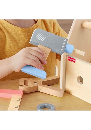 Fisher Price Ahşap Tamir Kutusu Seti Hyg50
