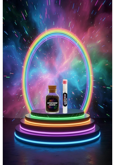 Mentol Topu 1000 Adet Böğürtlen Mentol 1 Adet Apliaktör Hediye Beyaz