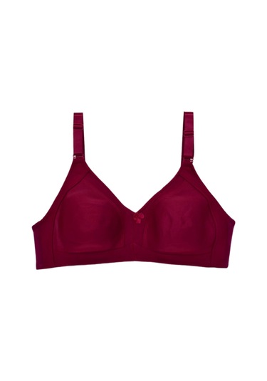 Kadın Toparlayıcı Desteksiz C Cup Sütyen Bgl-st04732 bordo