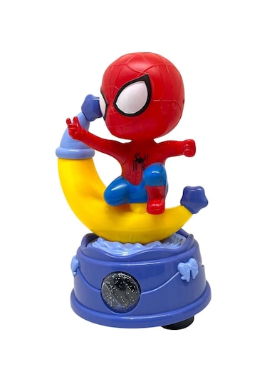 Pilli Sesli Işıklı Dans Eden Figür Örümcek Adam Spider - Man