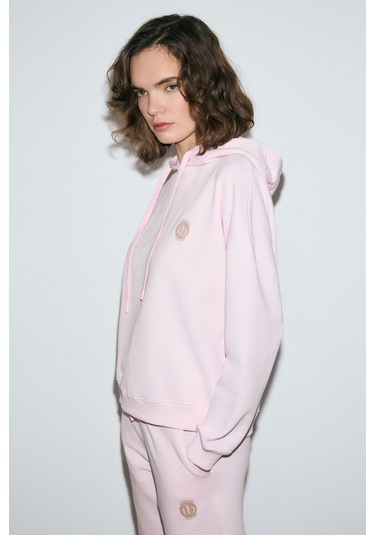 Urban Beat Elıtsa Kadın Pembe Sweatshirt Pembe