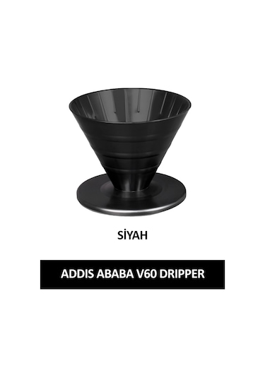 Addıs Ababa V60 Dripper Kahve Demleme Ekipmanı Filtre Kahve