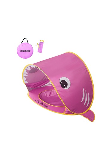 Padalink Hızlı Açılır Çocuk Plaj Çadırı - Pembe, Uv Korumalı, Taşınabilir Ve Kolay Kurulum Pembe