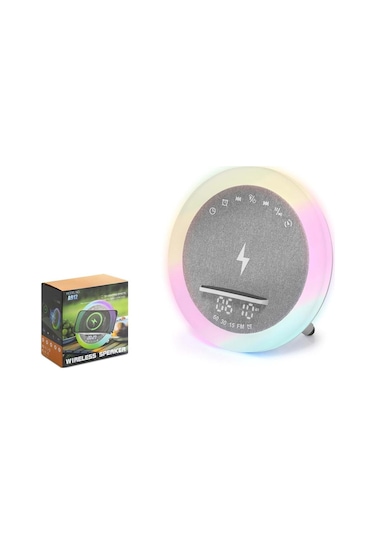 Hadron A912 Bluetooth Speaker Led Beyaz