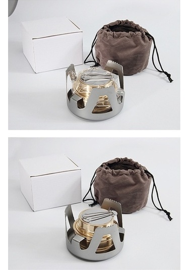 Prestigegoods Halın Altın Sarı Mini Gaz Brülör, Kamp & Piknik İçin Kullanışlı Sarı