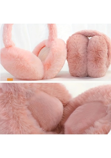 Elmpaly Kadın Erkek Kışlık Kulaklık Gri - Hafif Katlanır Kayak Yürüyüş Bisiklet