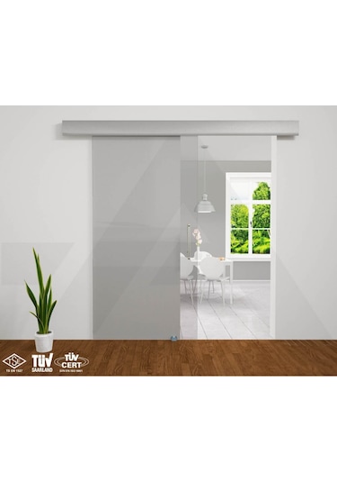 Albatur 120 Kg Tek Yön Frenli Senkronize Sürme Cam Kapı Sistemi