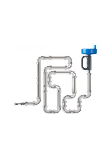 Dofolink Ev İçin El İle Tuvalet Ve Kanal Tıkanıklık Çözücü, 5m Uzunlukta Dayanıklı Boru Temizleme Aracı Diğer