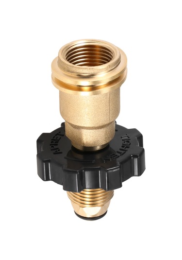 Tenfowee Pol'dan Qcc1/type1'e Konvertör, Kamp Çalışanı Ve Propane Cihazları İçin Bakır Bağlantı Elemanı Altın