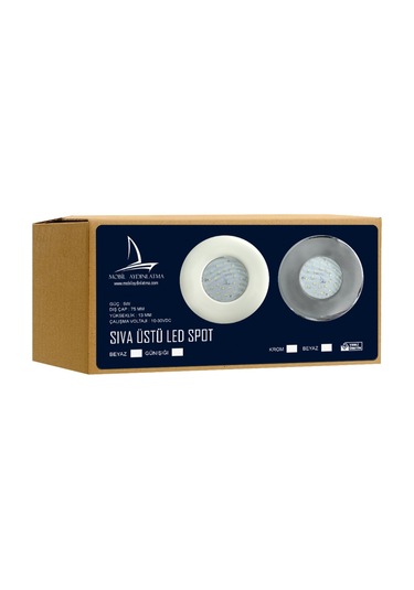 Sıva Üstü Led Spot Beyaz No.1 Günışığı Beyaz