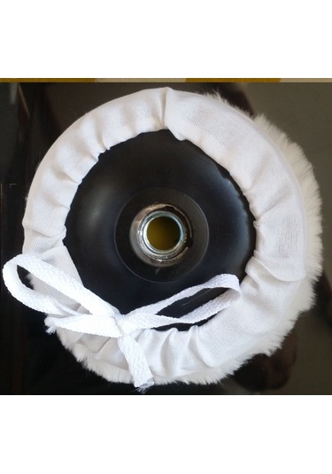 180mm Cırt Taban Peluş Bone Pasta Cila Seti Oto Araç Kaporta Boya N11.195