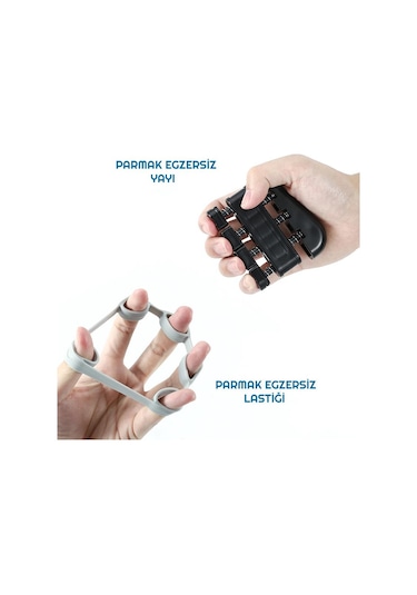 Exeo Direnç Ayarlanabilir Sayaçlı El Egzersiz Yayı Seti -60 KG