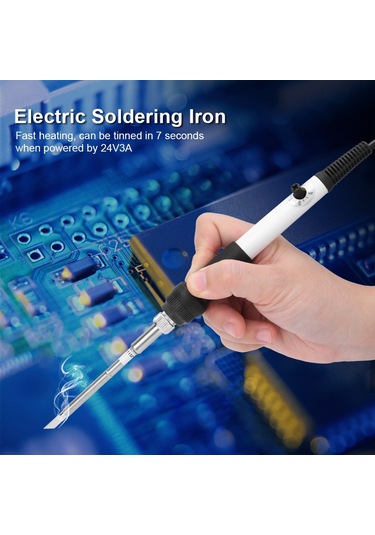 Havya Kaynak Aracı Elektrikli Ayarlanabilir Sıcaklık Hızlı Isıtma Dıy Kitleri 200-400 Dc12-24v