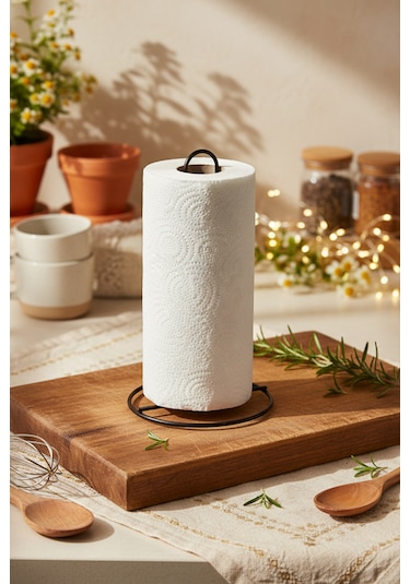 Snippy Dore - Tel Kağıt Havluluk Dik Peçetelik Rulo Peçetelik Siyah