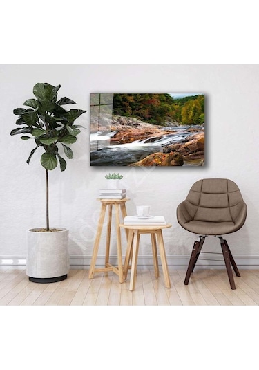 Manzara Doğa Cam Tablo 4mm Dayanıklı Temperli Cam51