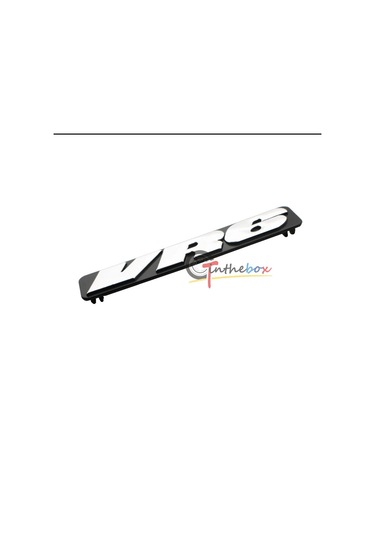 Ijdm 1 Adet Yedek Golf 3 İçin Mkııı Vr6 Yan Kalıplama Trim Amblem Klip Etiket