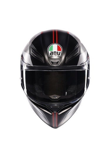 Agv K1 S Lap Siyah Gri Kırmızı Confıguratıon Kask Diğer