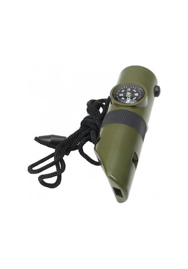 Çok Fonksiyonlu Askeridüdük Pusula Termometre Ile Led Işık Tdrtr Renkli