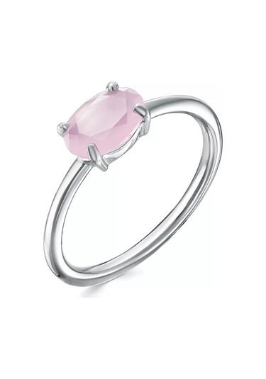 Lapshov Pembe Akikli Gümüş Yüzük 188759927 Pembe