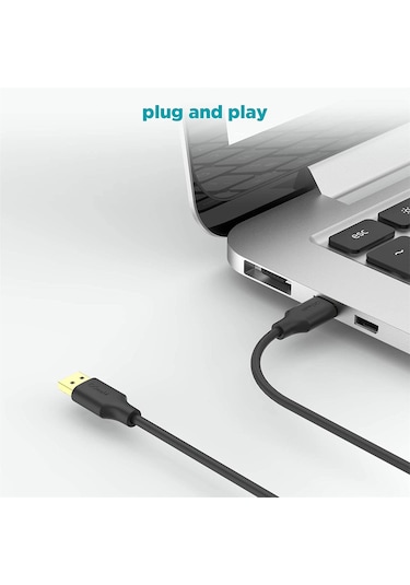 Qgeem QG-HD16 DP 4K / 60Hz HD Video Adaptörü Kablosu 1 Metre