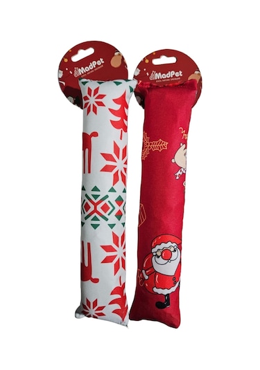 Evcil Hayvan Yılbaşı Konspeti 26 Cm Hışırtılı Bez 2 Li