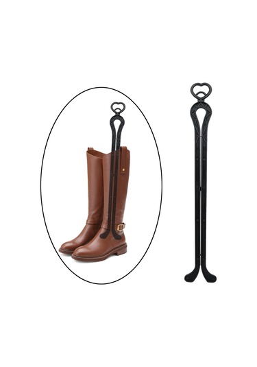 Homyl Bot Şekillendirici Standı Ekran Ayakkabı Şekil Tutucu Siyah