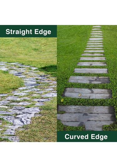 Sones Açık Hava Patio Manuel Kenar Küreği Ev Bahçe Çim Kenar Aracı, Stil: Keskin V Kenar