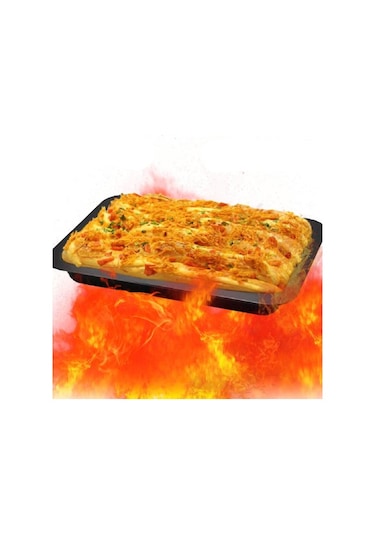 Altın Dikdörtgen Paslanmaz Kek Fırını Çelik Yapışmaz Ekmek Mutfak Pişirme Tepsisi Gadget 33cm X 23cm X 2cm Altın