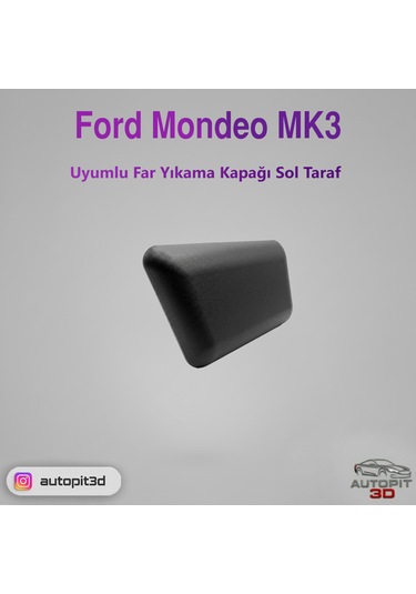 Ford Mondeo Mk3 Uyumlu Far Yıkama Kapağı Sol Taraf