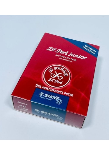 Dr.Perl Junior Pipo İçin Karbonlu Süzgeç Filitre/40adet-9mm