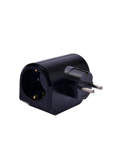 Viko Yonca Plus Üçlü Topraklı Priz Siyah - 90303004