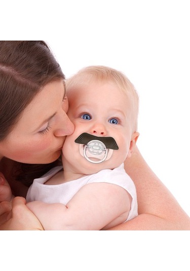 Xindoker Kahverengi Sakal Desenli Bebek Emzik, Bpa'sız Gıda Grubu Silikon, Diş Çene Gelişimi Ve Ağrı Alleviatesi, 6 Aylık Ve Üzeri Bebeler İçin