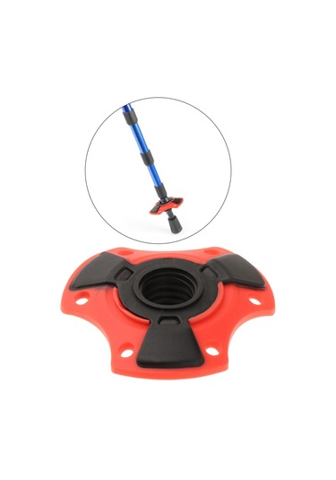 Homyl Trekking Direği Kar Sepeti 15mm Vidalı Kırmızı Kırmızı