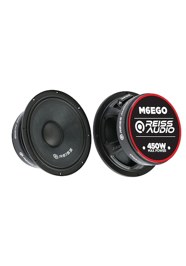 Reiss Audio Rs-m6ego 450 Watt Max Power+200 Watt Rms Power 16 Cm