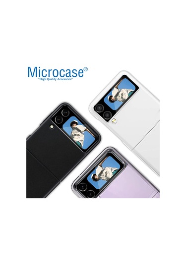 Microcase Samsung Uyumlu Galaxy Z Flip 3 Kamera Camı Lens Koruyucu Cam