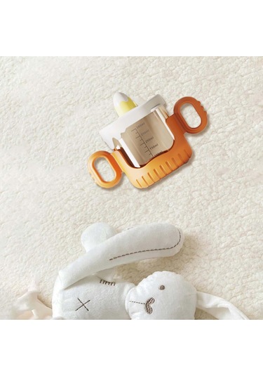 Dolıty Damlatmaz Bardak 10 Oz Karikatür Taşınabilir Turuncu