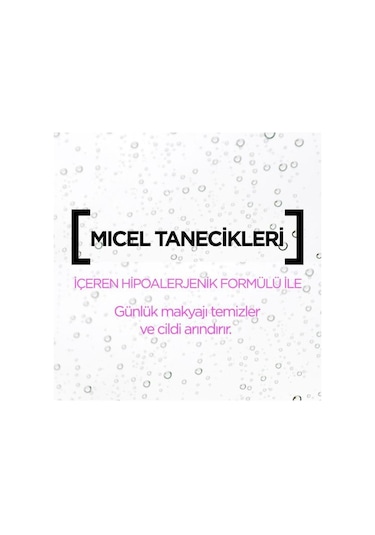 Garnier Micellar Hassas Ciltler için Kusursuz Makyaj Temizleme Suyu 200 ML
