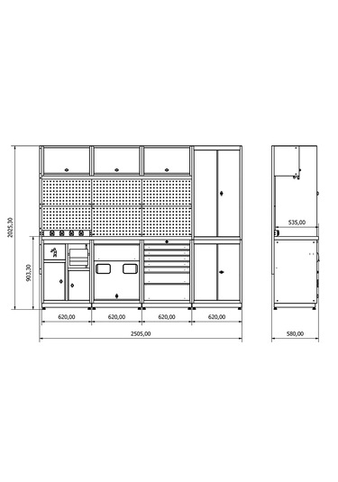 MT-1014 Modüler Çalışma Tezgahı -
