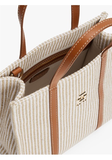 Th Premıum Beach Le Mını Tote Kadın Bej Çanta - Aw0aw17208 Bej