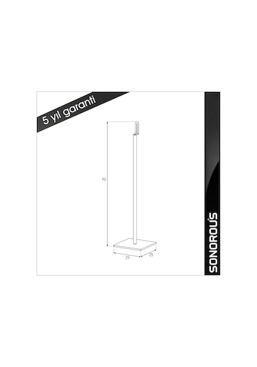 Sonorous Sp 200  B-Blk Hoparlör Ayakları