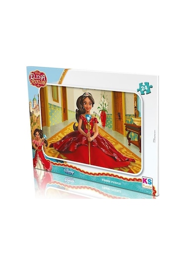 Ks Games Elana Avalor Frame Puzzle 24'Lü Eln-704