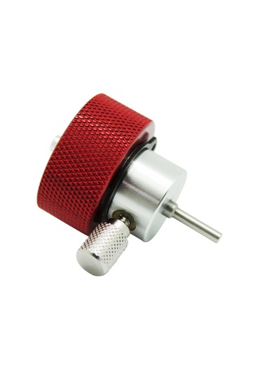 Youmex Metal Ve Silikon Dış Mekan Propane Dolum Bağlantısı, Yeşil Gaz İçin Kapağlı Ağızlı Bağlantı Kırmızı