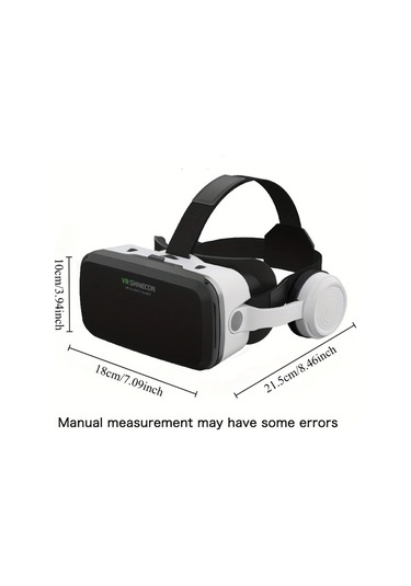 Motion003 1 Adet G04eb Beyaz Fiziksel Optik Vr Gozluk Ses Fonksiyonlu Kompakt Tasarim 3d Etkilesimli Oynatma