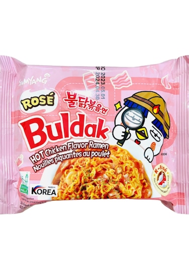 Samyang Buldak Rose Hot Chicken Flavor Ramen 140 G