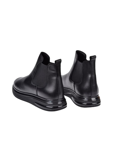 Voyager 6972 Mr Erkek Siyah Nata Deri Bot Siyah